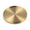 Metal Copper Cup Coasters Round Cup Tray Drink Coaster Cup Mats  Office