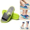 Premium Quality Men Flat Bath Slippers With Classic Timeless Design In Dark Blue
