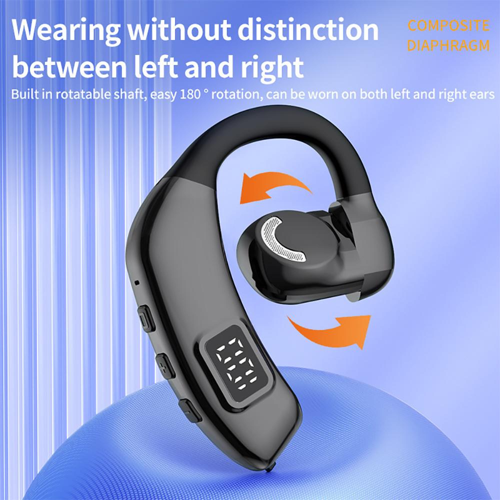 X30 Wireless Headset, Digital Display, TWS On-Ear, Sports Headset, Sweatproof, HIFI Sound Headset, Stereo, HIFI Calling
