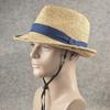 Foldable raffia top hat fashionable outdoor leisure summer straw weaving small fresh women's men's hat big head circumference