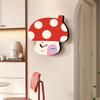 Cartoon-style Mushroom Wall Clocks Creative Nordic Luxury High-end Wall Clock Living Room Home Decor Relojes De Pared FYWC