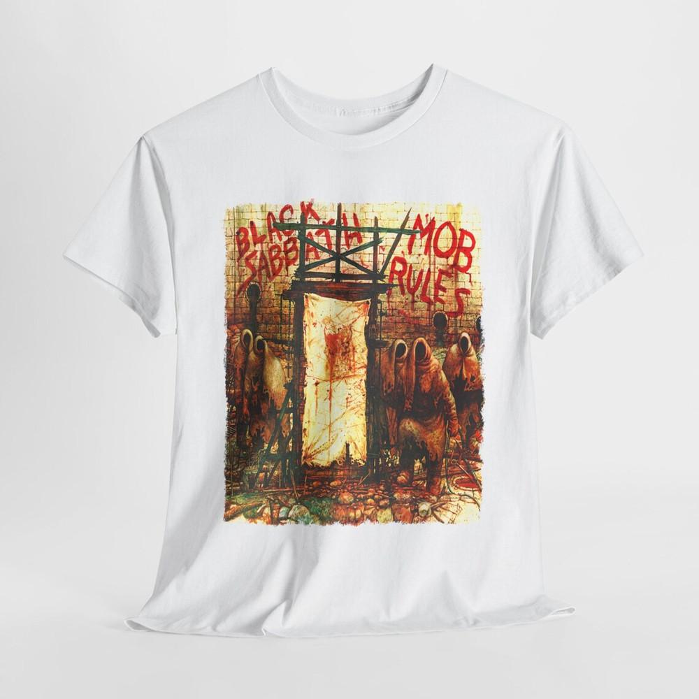 Black Sabbath Mob Rules Unisex T Shirt Full Size S-5XL Unisex T-Shirt S