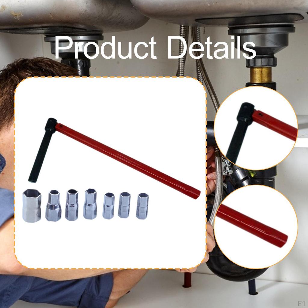 Installation and Disassemble Wrench Set Sink Sockets Spanner for Kitchen