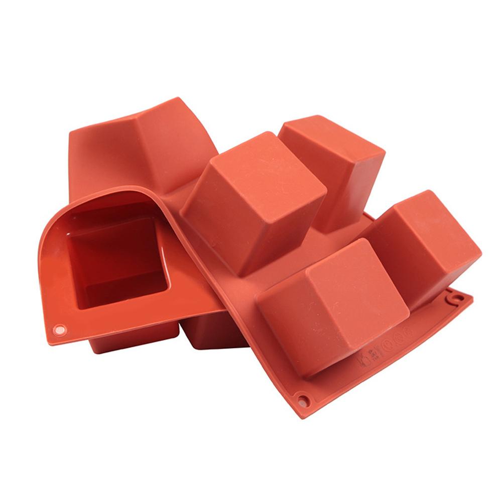 Silicone Cake Mold Non-stick Durable Small Square Shape 3d Cake Tools Silicone Square Mold Easy Demoulding Silicone 8 Company