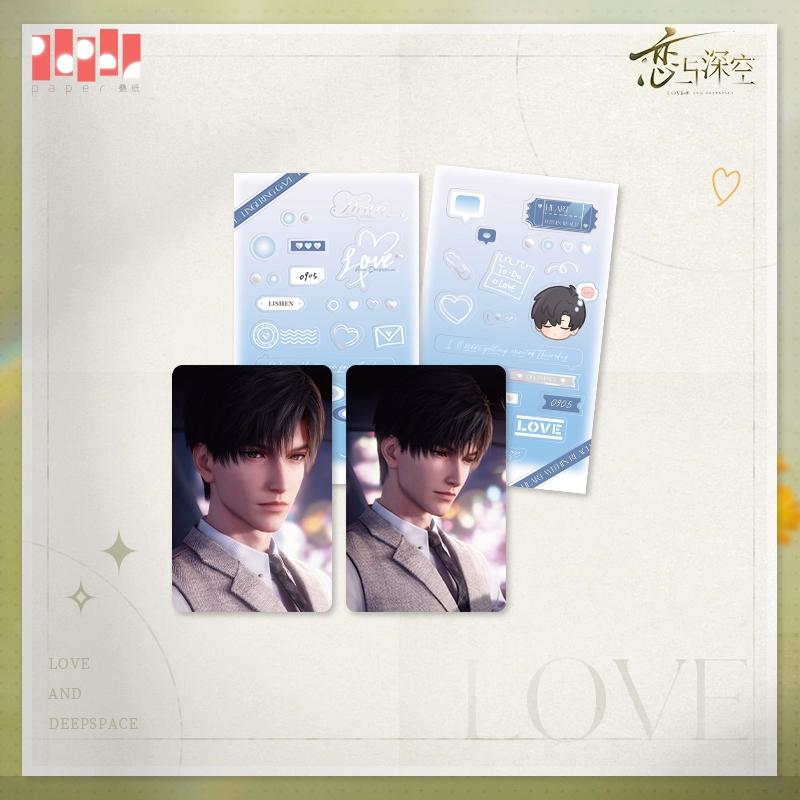 

Sunsyea Love and Deepspace Official Merch Original MGYZC Series Badge Acrylic Stand Qi Yu Li Shen Shen Xinghui