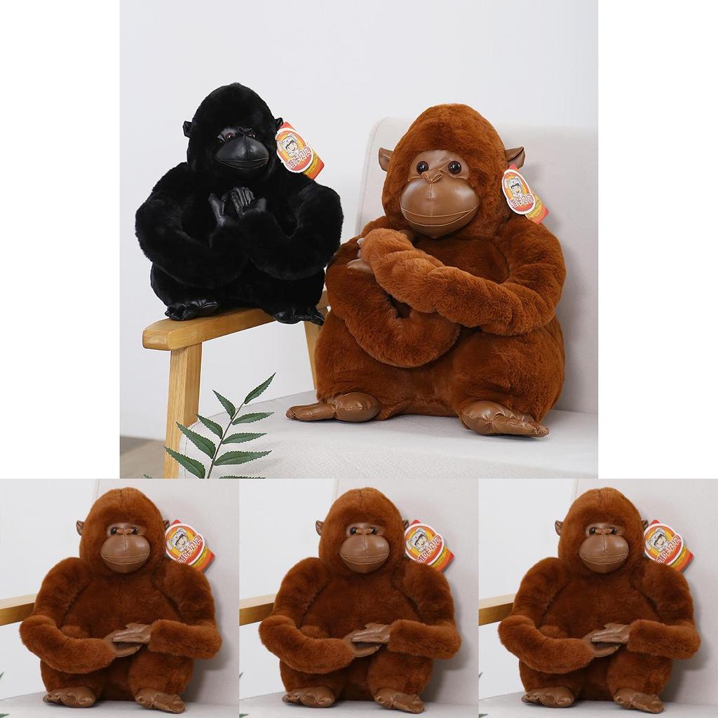 Plüsch Gorilla Spielzeug Tierpark Dekoration Mit PP Baumwolle Für Kinder Und Geschenkgebrauch