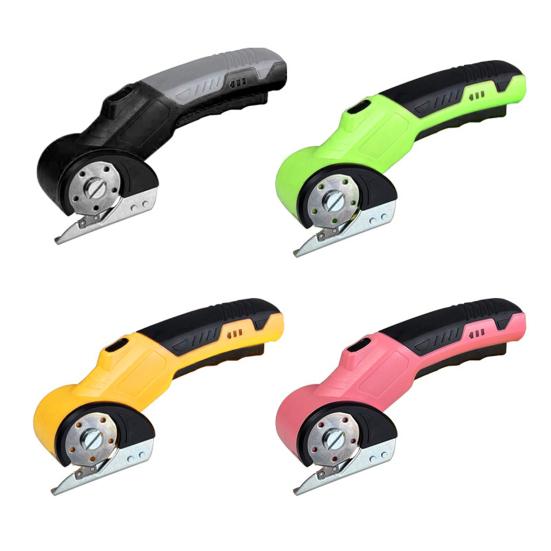 Cordless Cardboard Cutter Electric Fabric Shears High-Speed Motor Lightweight Design Rechargeable Rotary Cutter
