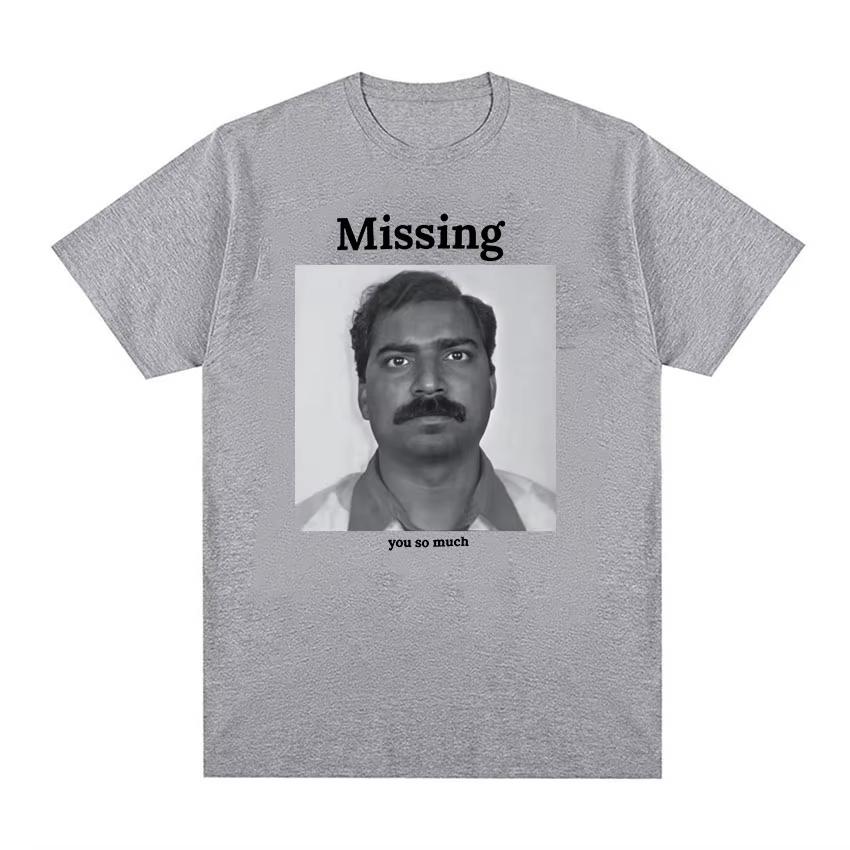 2026 Missing You So Much Funny Meme Graphic T Shirt Unisex Retro Fashion Short Sleeve Tshirts Tops Unisex Cotton Tshirt Ins Y2k