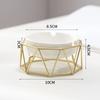 Ashtray with Shelf Living Room Decoration Geometric Ashtray Ornaments Creative Home Modern Trend Office Ceramic Ashtray