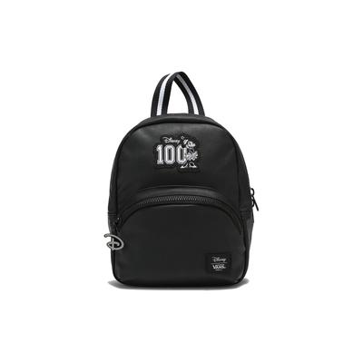 Disney Collaboration Leather Backpack Mini Women's Black Vans VN000FZHBLK