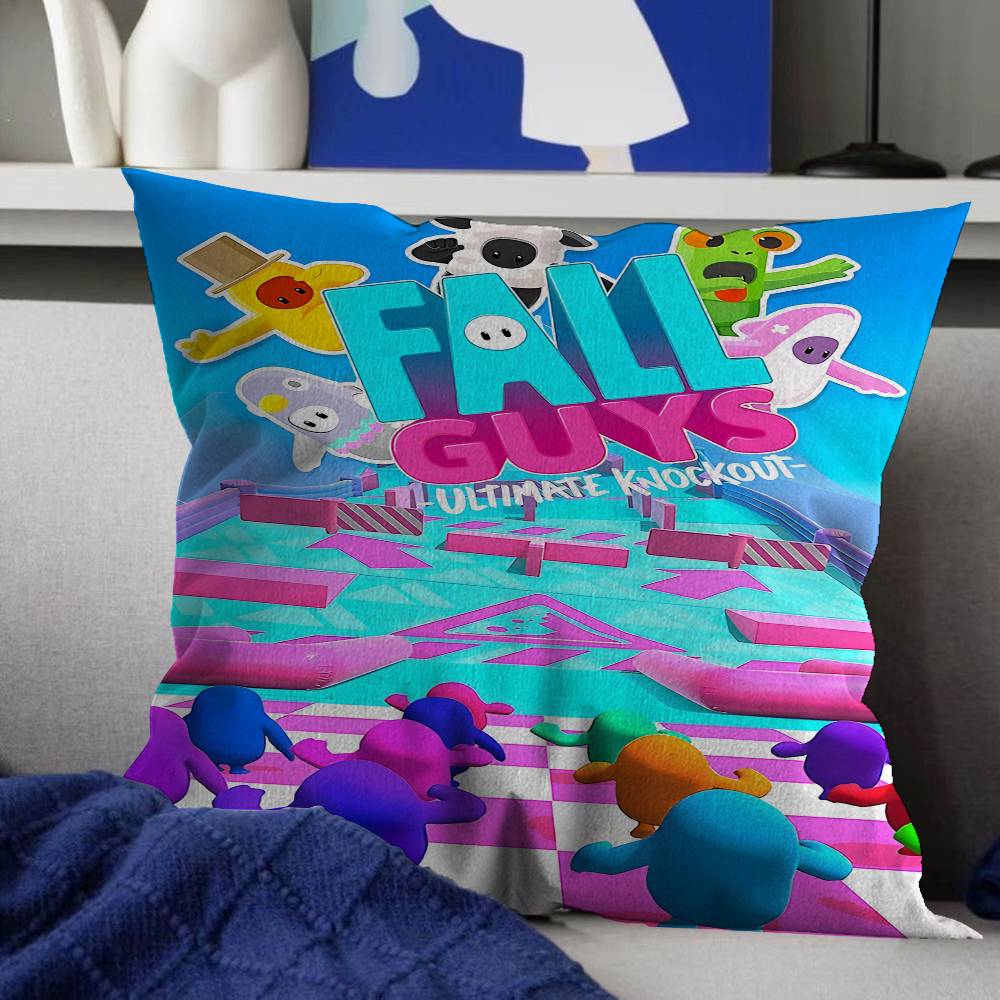 Fall Guys Kissen Geschenk Home Office Dekoration Schlafzimmer Sofa Auto Kissenbezug Hülle x