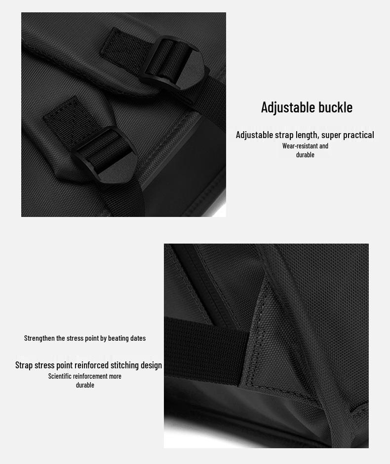 Men's Large Capacity Business Backpack 2024 - Fashionable & Casual 15.6" Laptop Bag for Commuting