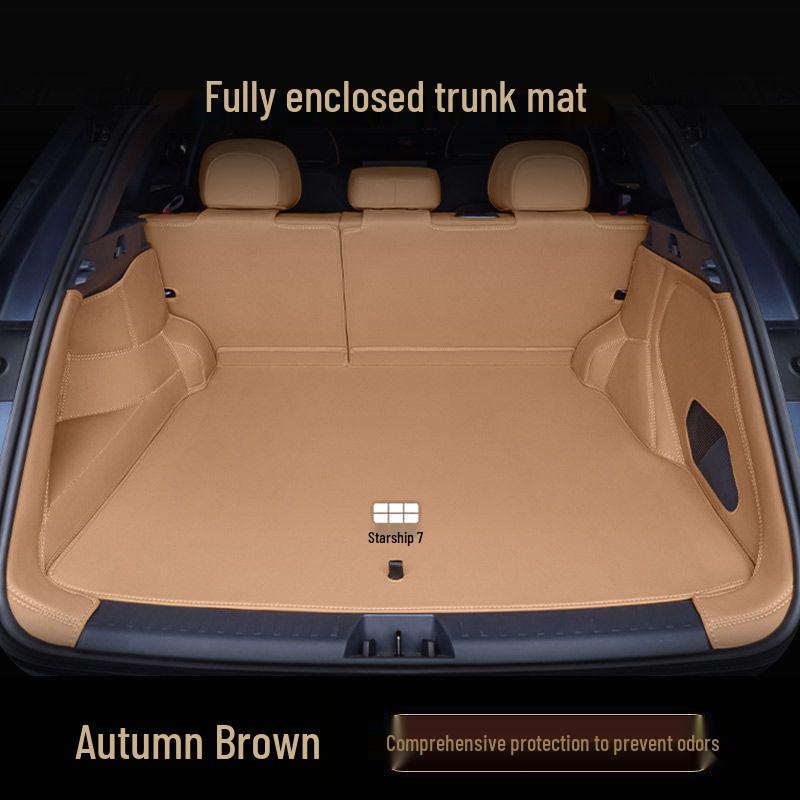 Galaxy Starship 7EM-i Trunk Mat: Full-Coverage Interior Modification Accessory