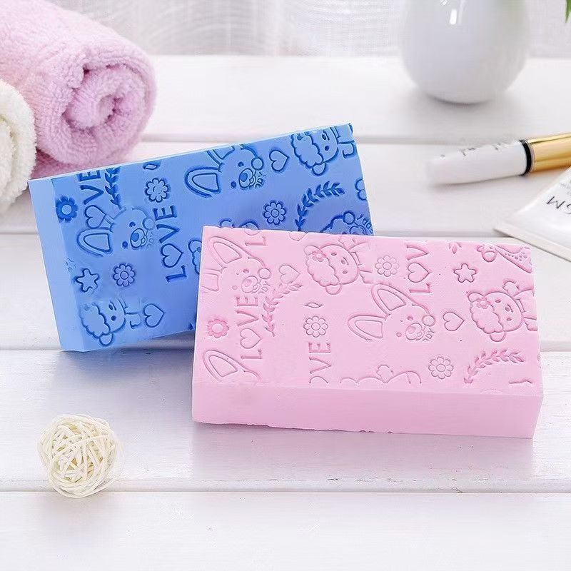 2-Pack Nado Care Exfoliating Bath Sponge | Spa Hair Removal and Exfoliating Body Bath Sponge for Dead Skin Removal