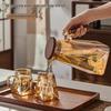 Yagang High-Temperature Resistant Glass Kettle Set for Tea, Living Room Cold Water Kettle Cup Set