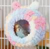 Plush, Durable, Eco-Friendly Christmas Hanging Bed for Parrots and Budgies