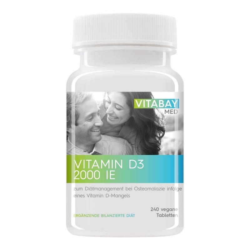 

Vitabay Vitamin D3 20000 IE 240 Tablets