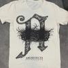 T-shirt Bianca Band Architects Cotone Taglia Completa Unisex S-5XL
