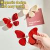 Magnetic Food Storage Clips - Cute Butterfly Design, Easy-to-Use for Kitchen & Fridge Organization, Multi-Purpose Sealing Clips