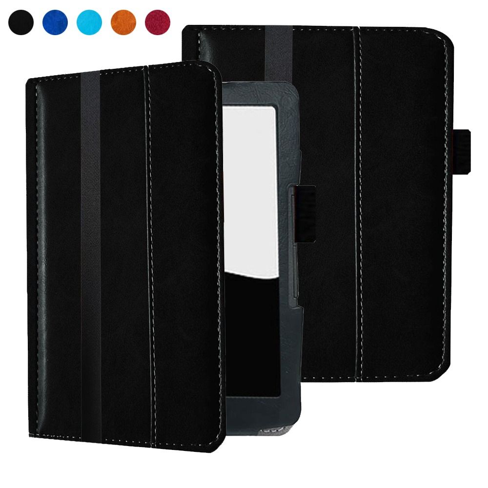Funda de Cuero PU para e-Reader de 6 pulgadas tipo Flip para inkbook Calypso Plus/Classic 2/Prime
