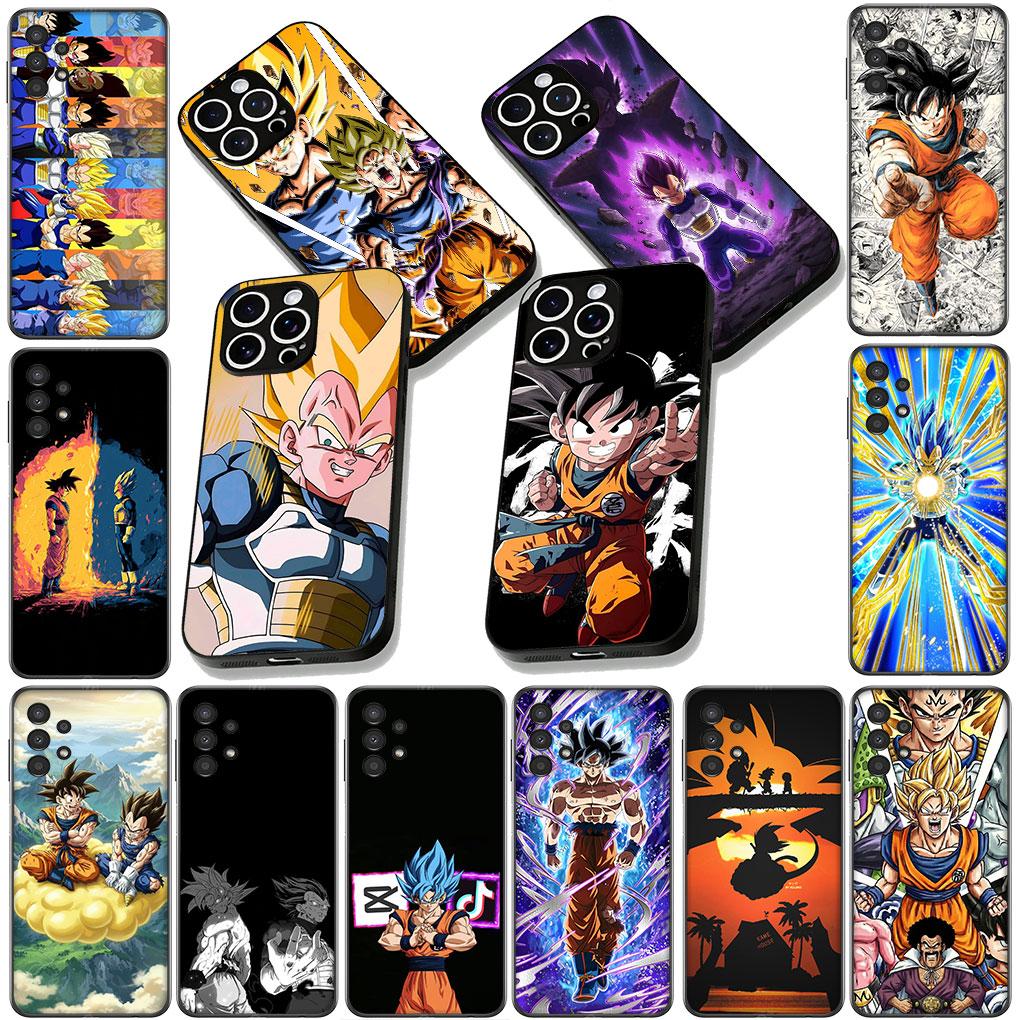 Syn draků Gokus Koule Vegeta DragonBalls Kryt pro Apple iPhone 13 12 Mini XS 11 Pro Max 7 8 Plus + XR SE 2022 2020 SE3 Pouzdro