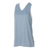 Atsugi Basic Clear Beauty Active Yoga Layered Tank Top with Layered Blue Size 47043RS Cups, Look, Women's, Gray, L,