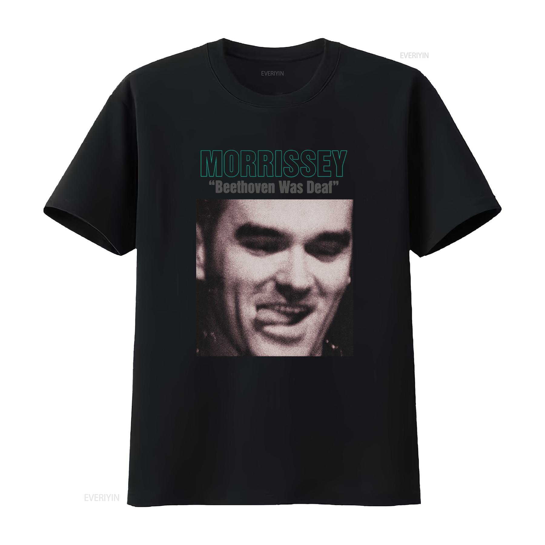 

MORRISSEY Beethoven Was Deaf 1993 Organic T Shirt Indie vintage Washed streetwear Comfortable Breathable graphic Slightly Soft 4XL