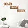 3 Pcs/Set Wooden Home Sweet Home Sign, Rustic Farmhouse Decorative Sign, Vintage Hanging Wall Plaque for Living Room, Bedroom, Kitchen, Front Door