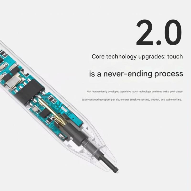 Premium Pen 4096 Pressure Sensitivity MPP2.0 Support Interchangeable Tip Magnetic Attachment Design for Student