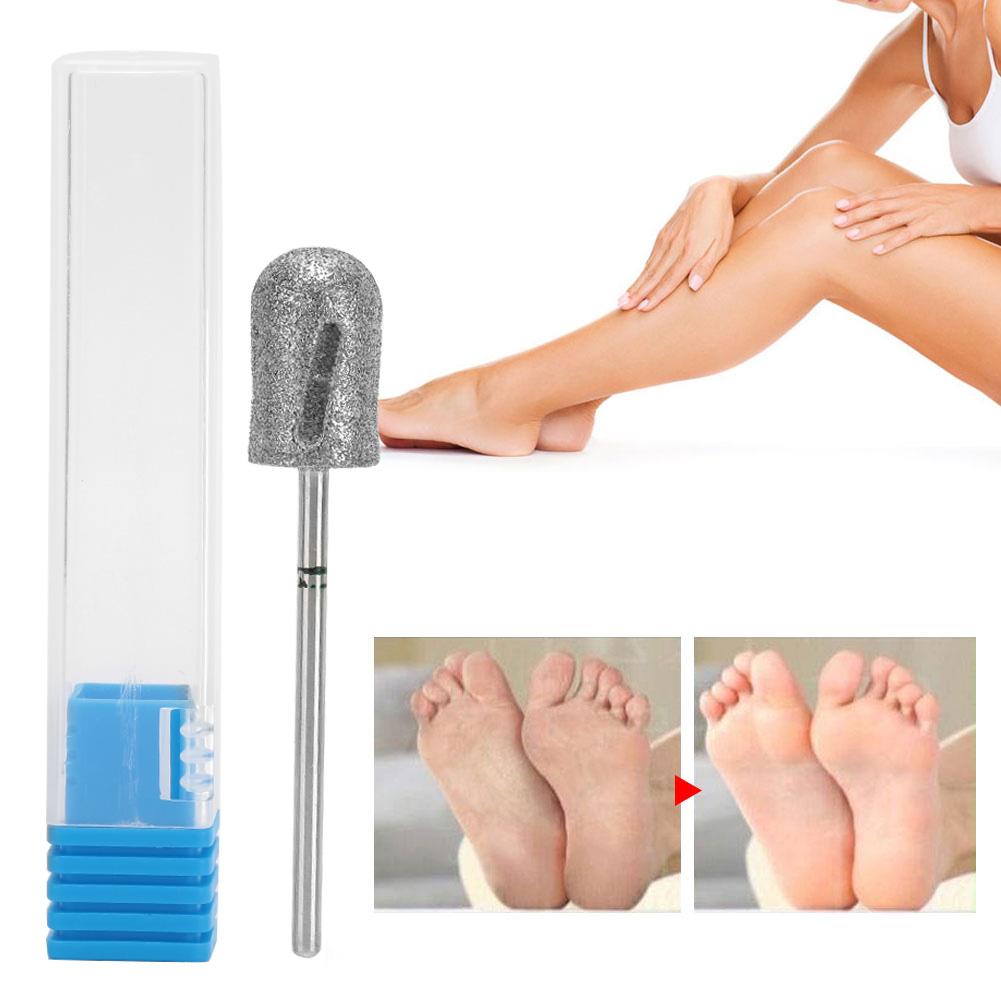 Stainless Steel Foot Nail Drill Bit Pedicure Foot Calluses Sanding Polishing Head (A1)