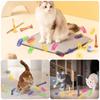 GeeRic 42-Piece Set of Cat Spring Toys, Tubes, Stress Relief, Indoor Games, Cat Supplies, Playtime with Cats