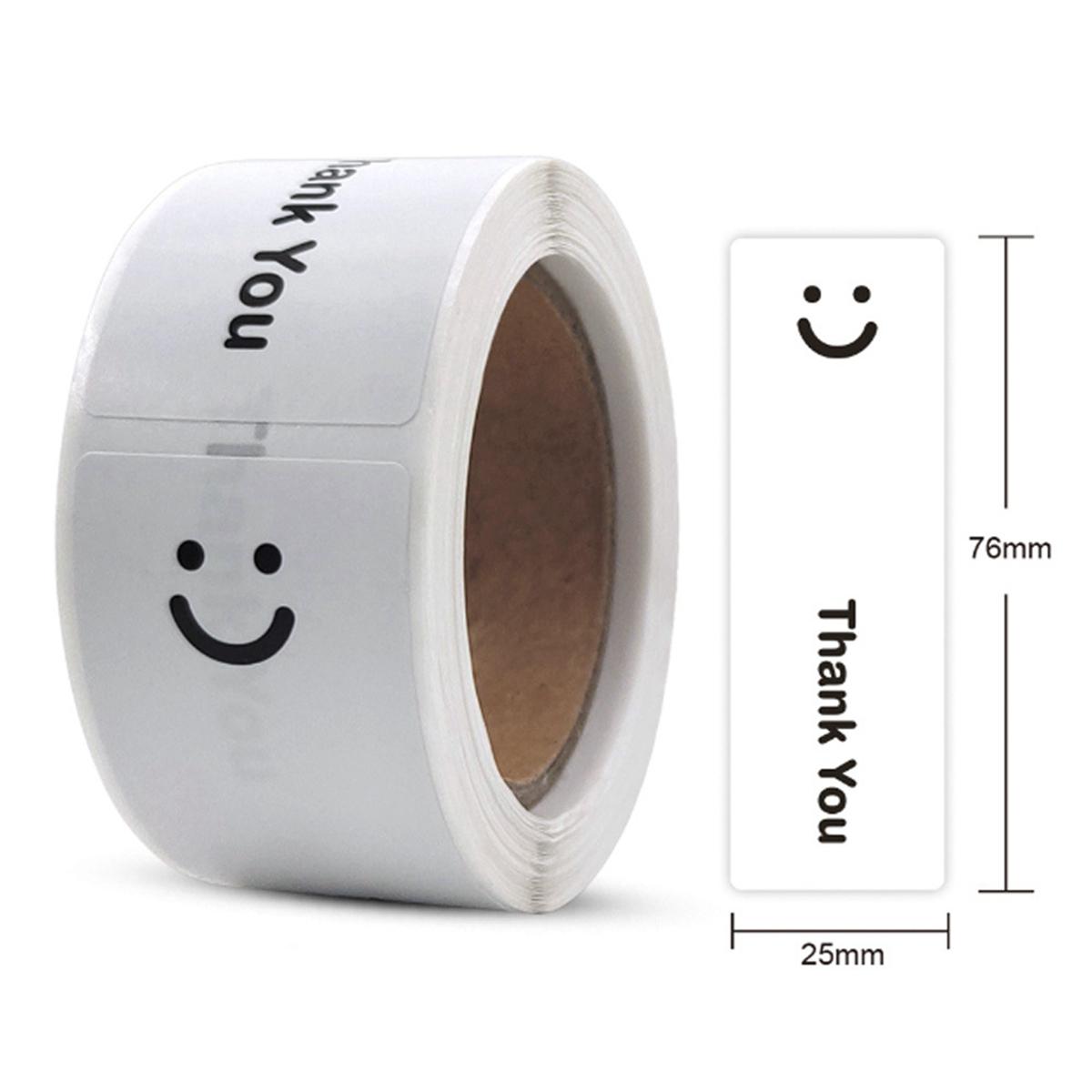 

Smiling Face Black and White Seal Stickers, Homemade Packaging, Decorative Labels, Gift Ideas, Interesting and Practical белый