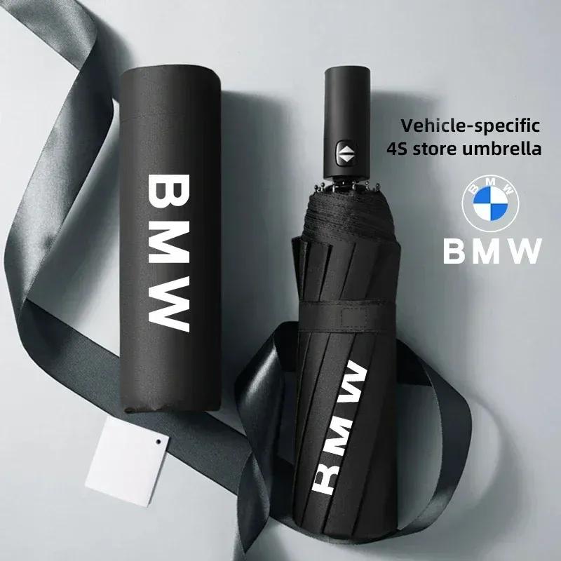 -Automatischer faltbarer Regenschirm für das Auto, tragbarer Sonnenschutz für BMW X3 X5 X6 X7 E46 E90 E60 F30 E39 E36 F20 G30 G20 E87 E92 E91 E30 F11 F4