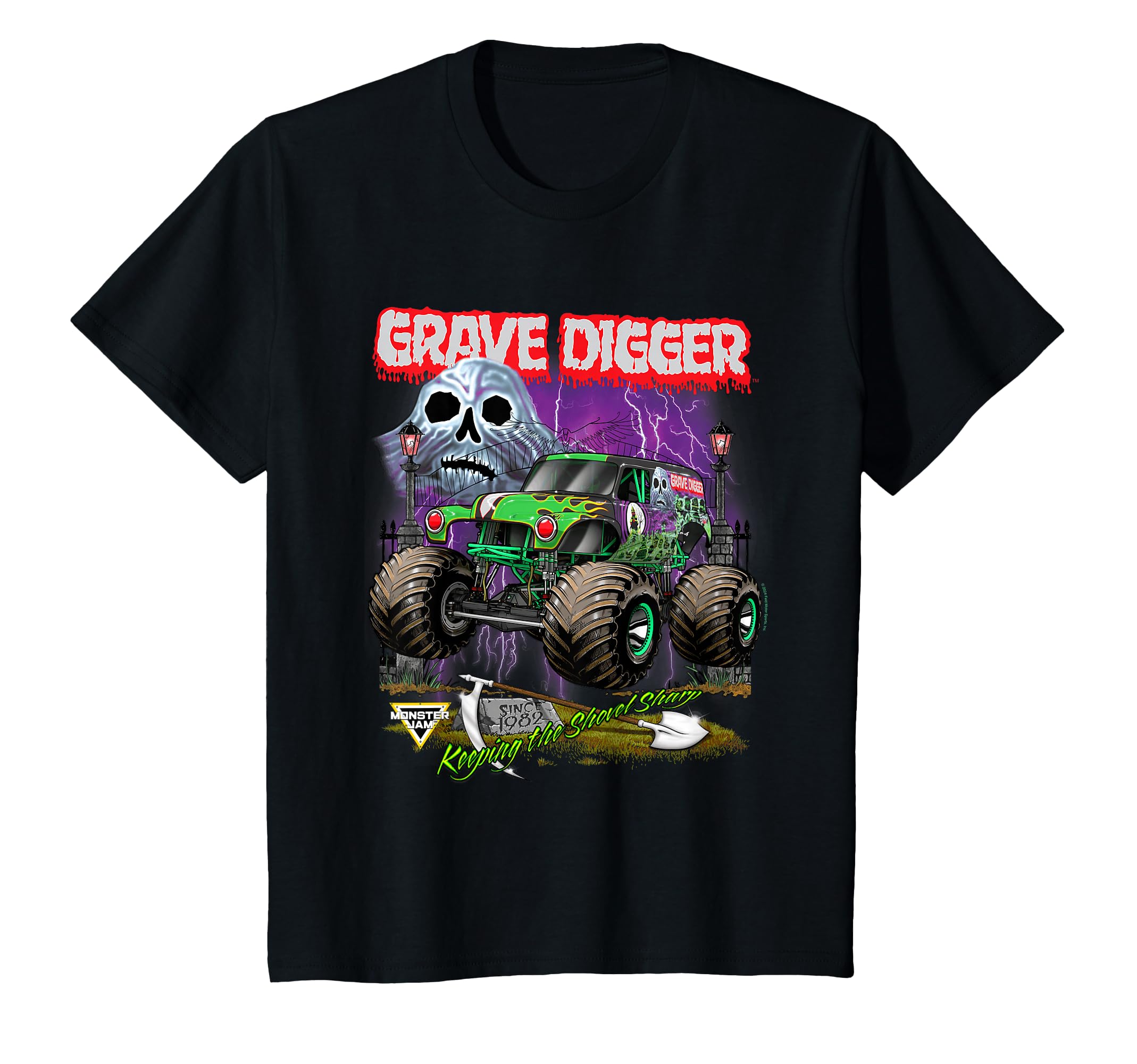 

Ripple Junction x Monster Jam Grave Digger Shovel Sharp T-Shirt