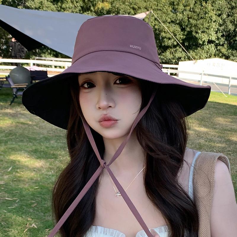 Casual Ladies Sun Hat With Uv Protection And Breathable Fabric For Spring And Summer
