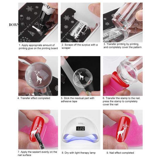 Zestaw ozdób do paznokci premium Zestaw ozdób do paznokci Kompaktowy rozmiar Nail Beauty Szerokie zastosowanie