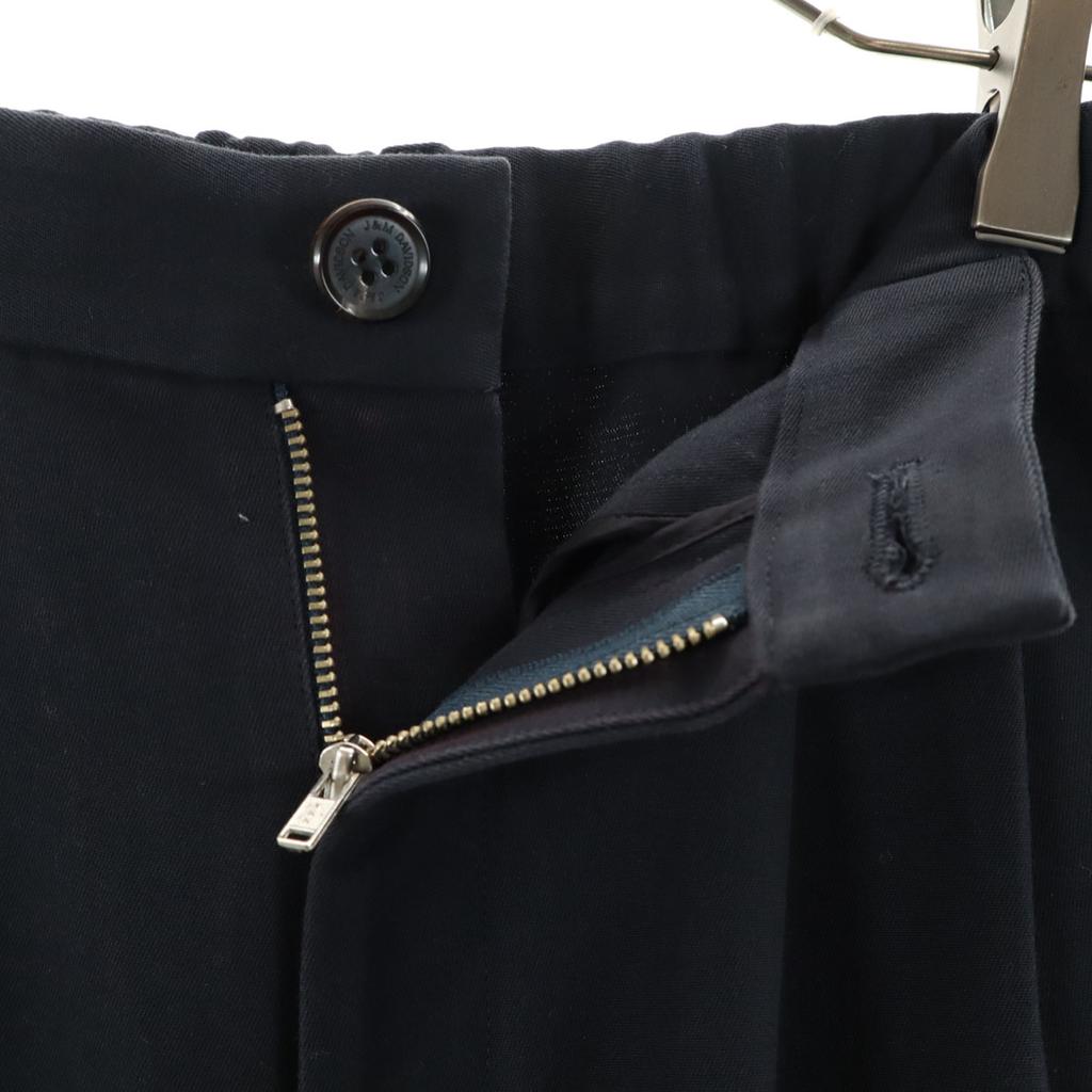 J&M Davidson made in Japan tack Wide pants 6 Charcoal Navy Women Used