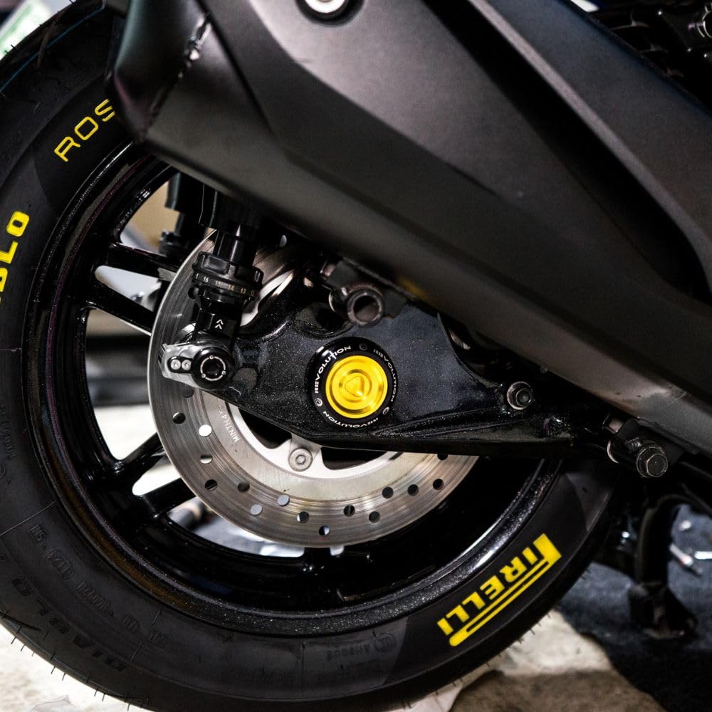 REVOLUTION Honda FORZA MF17/YAMAHA X-MAX Rear Axle Center Nut Cover/Rear