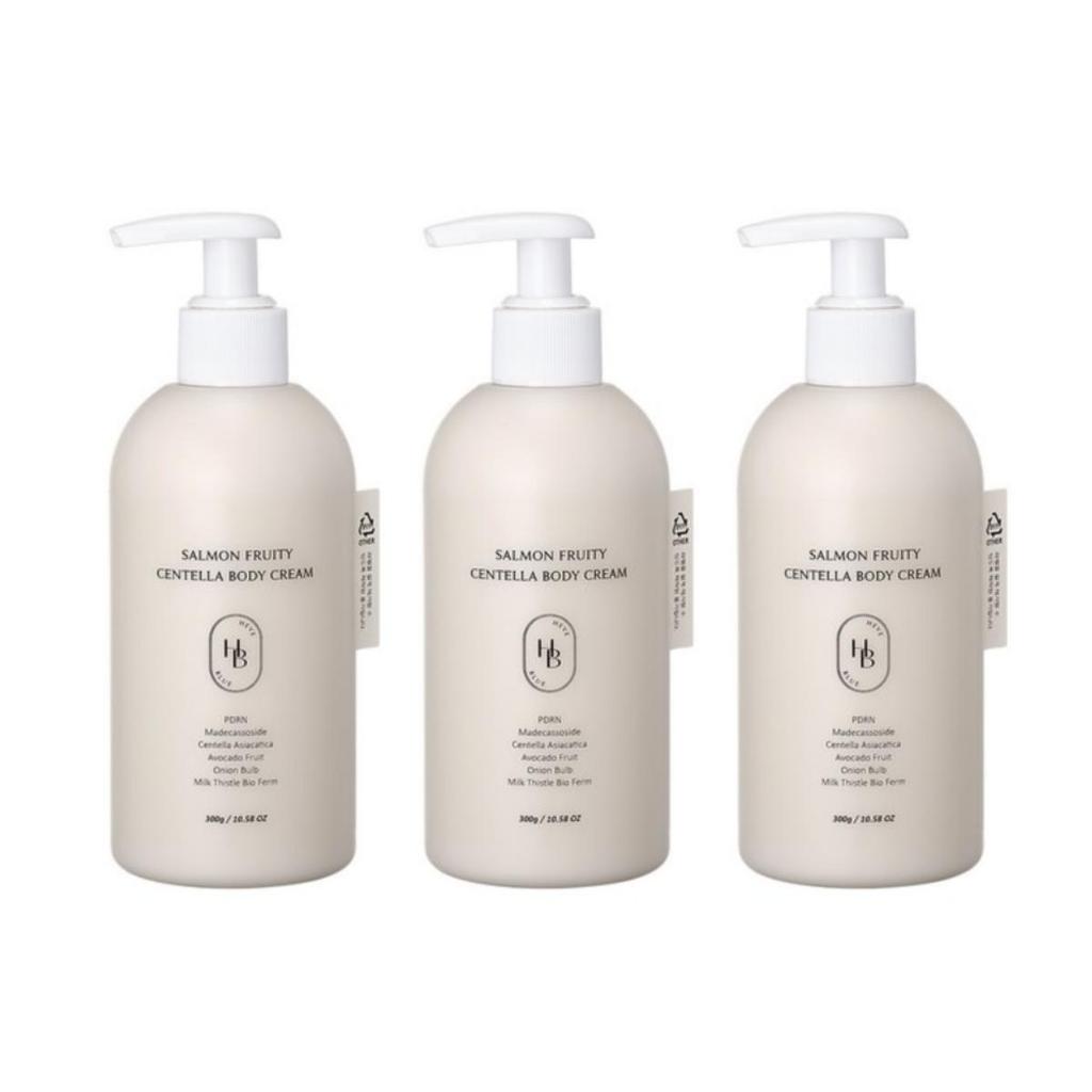 HEVEBLUE Salmon Fruity Centella Body Cream 300ml