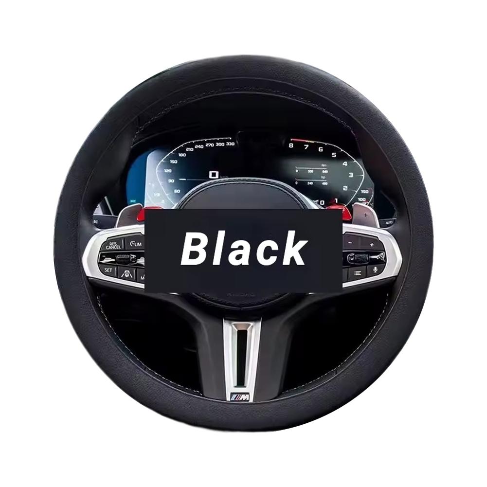 Universal Car Steering Wheel Cover Elastic Glove Silicone Soft Texture Multi-color Anti-slip Car Decoration DIY Accessories