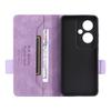 For Oppo Reno11 F 5G Shockproof Case Hardware Decor PU Leather Wallet Phone Cover