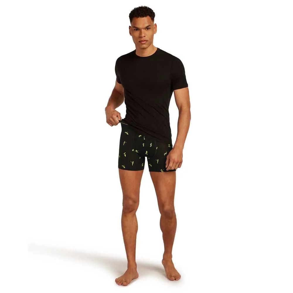 Icebreaker трусы-боксёры Merino 150 Anatomica Snow Day