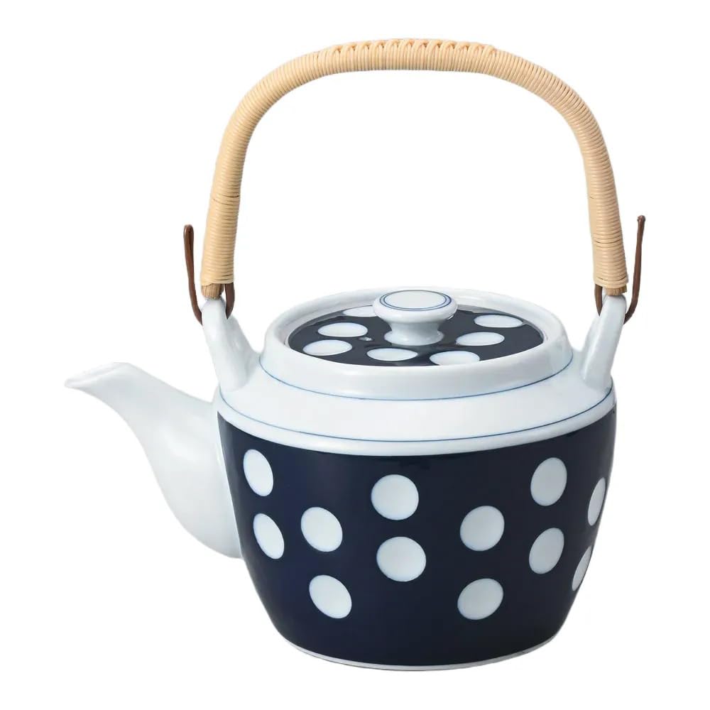 

Глиняный горшок в горошек, размер 10, глиняная бутылка Arita ware [17×14 см 1900 куб. см]