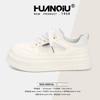 Global retro board shoes women's ZHQ5938 new summer little white shoes breathable platform shoes versatile soft-soled women's shoes