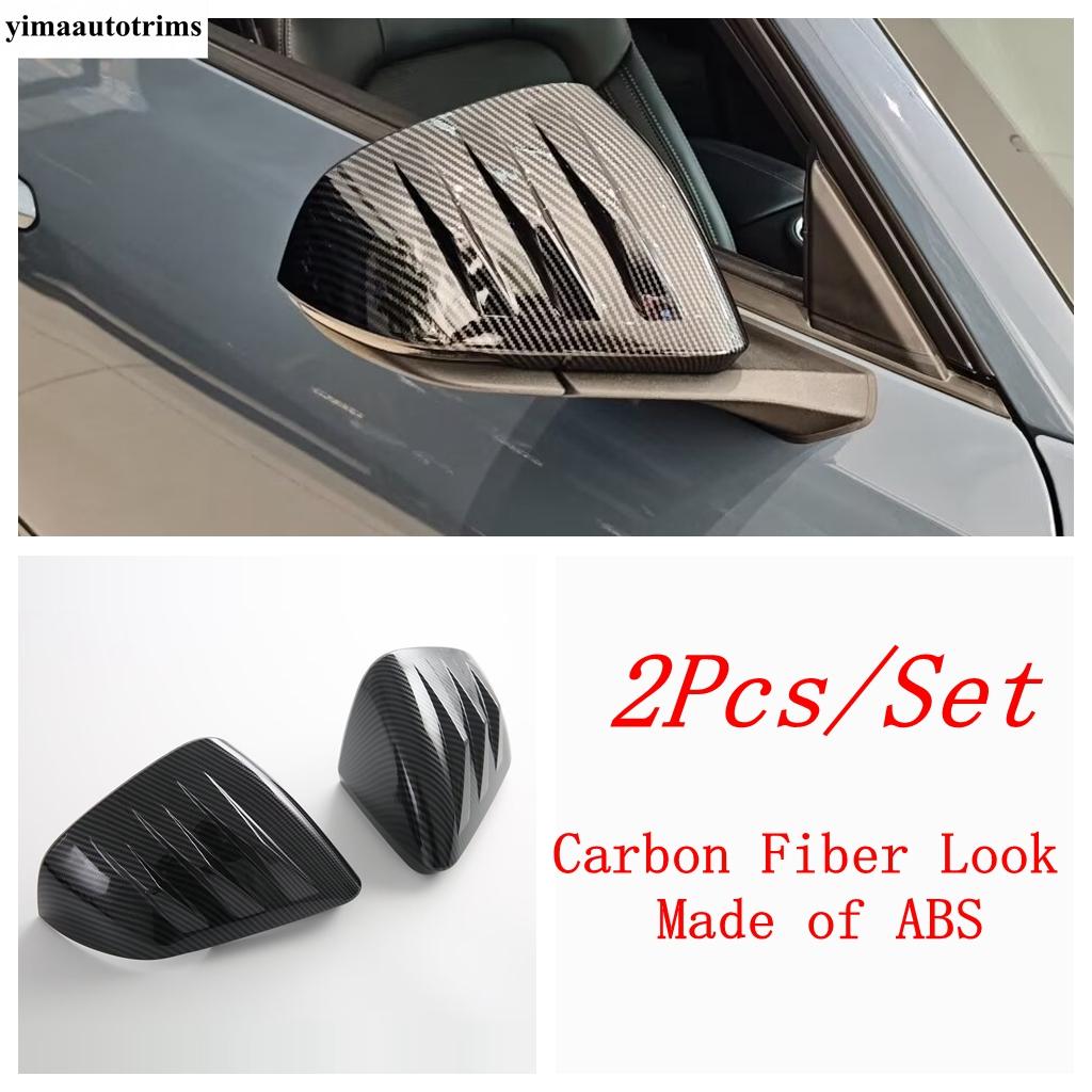Rear Fog Lamp / Brake Light / Rearview Mirror / Door Handle Bowl / Fuel Tank Cover Trim Accessories For Ford Mustang 2024 2025