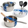 1pc Silicone Binding Straps, Reusable Can Lid Straps, Suitable for Various Lids, Kitchen Organization Accessories, Straps.