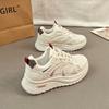 Mesh dad shoes women's spring and summer 2025 new lightweight breathable soft-soled casual little white tide shoes Q187