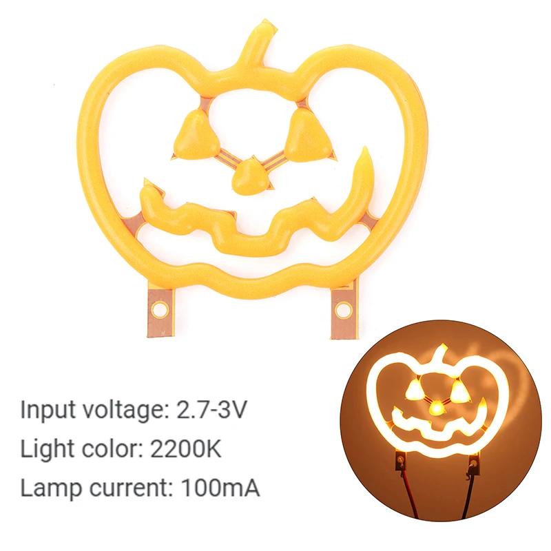 3V LED COB Edison Flexible Filament Candle Diode Light Holiday Party Love Letter Flower Decoration Light DIY Bulb Accessories