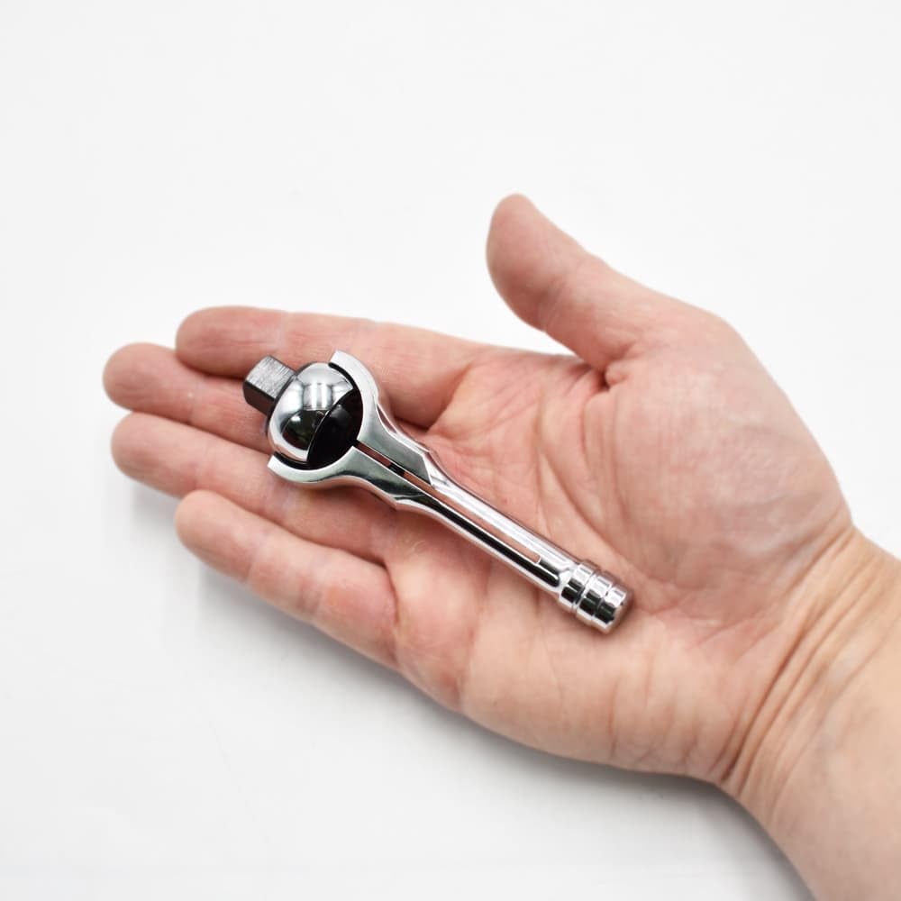 ASTRO PRODUCTS Swivel Ratchet Short 02-17949 3/8" Handle, (02-17949)