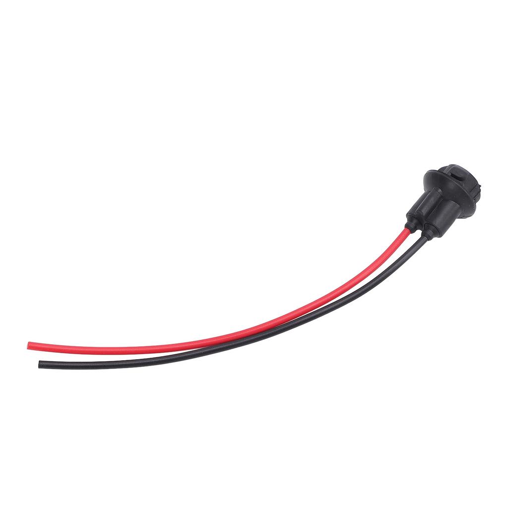 10PCS T10 LED Bulbs Sockets Plug Wiring Harness Waterproofing Rubber Copper T10 LED Bulbs Wire Adapter for Cars Trucks